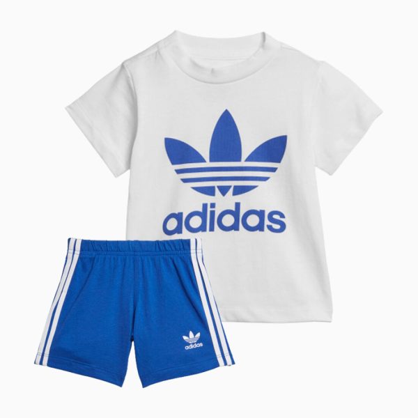 Adidas Trefoil Shorts Tee SET