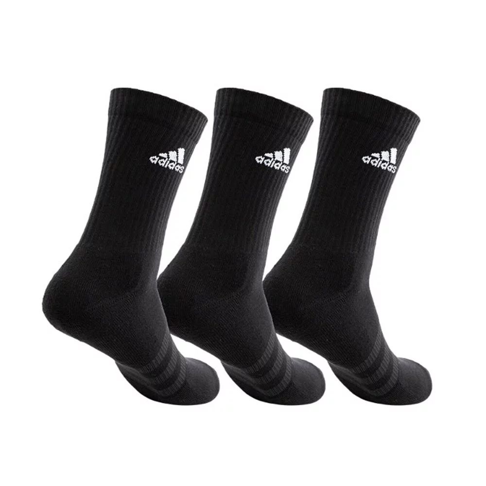 Adidas Men Cushion 3 Pairs Crew Ankle Socks