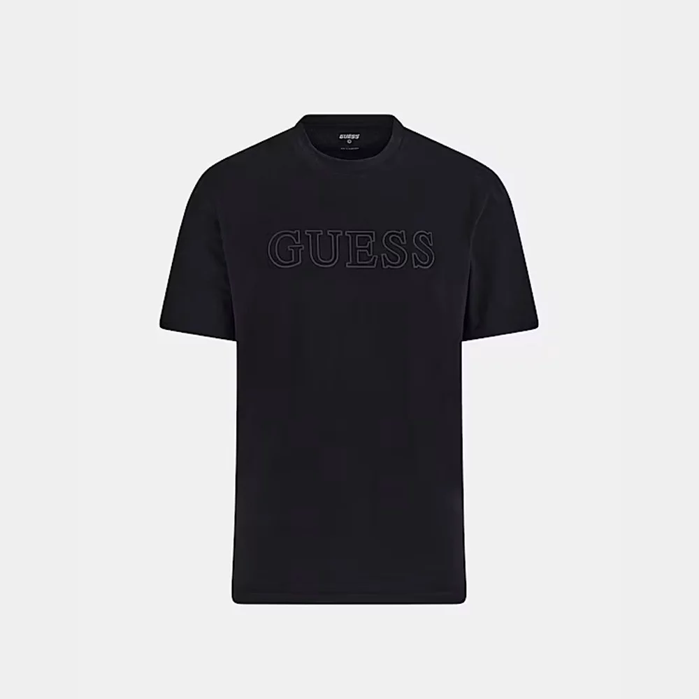 Guess Eco Alphy Tee Black