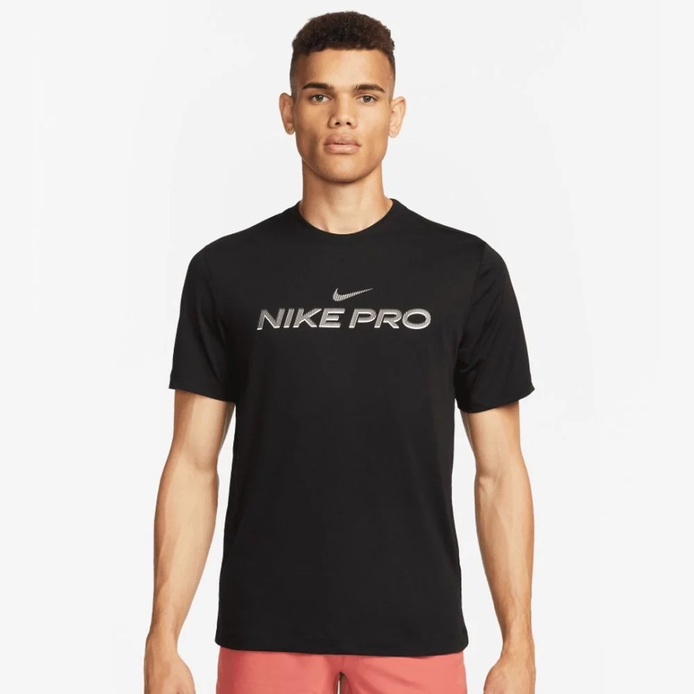 Men's Nike Dri-Fit Black Fitness T-Shirt