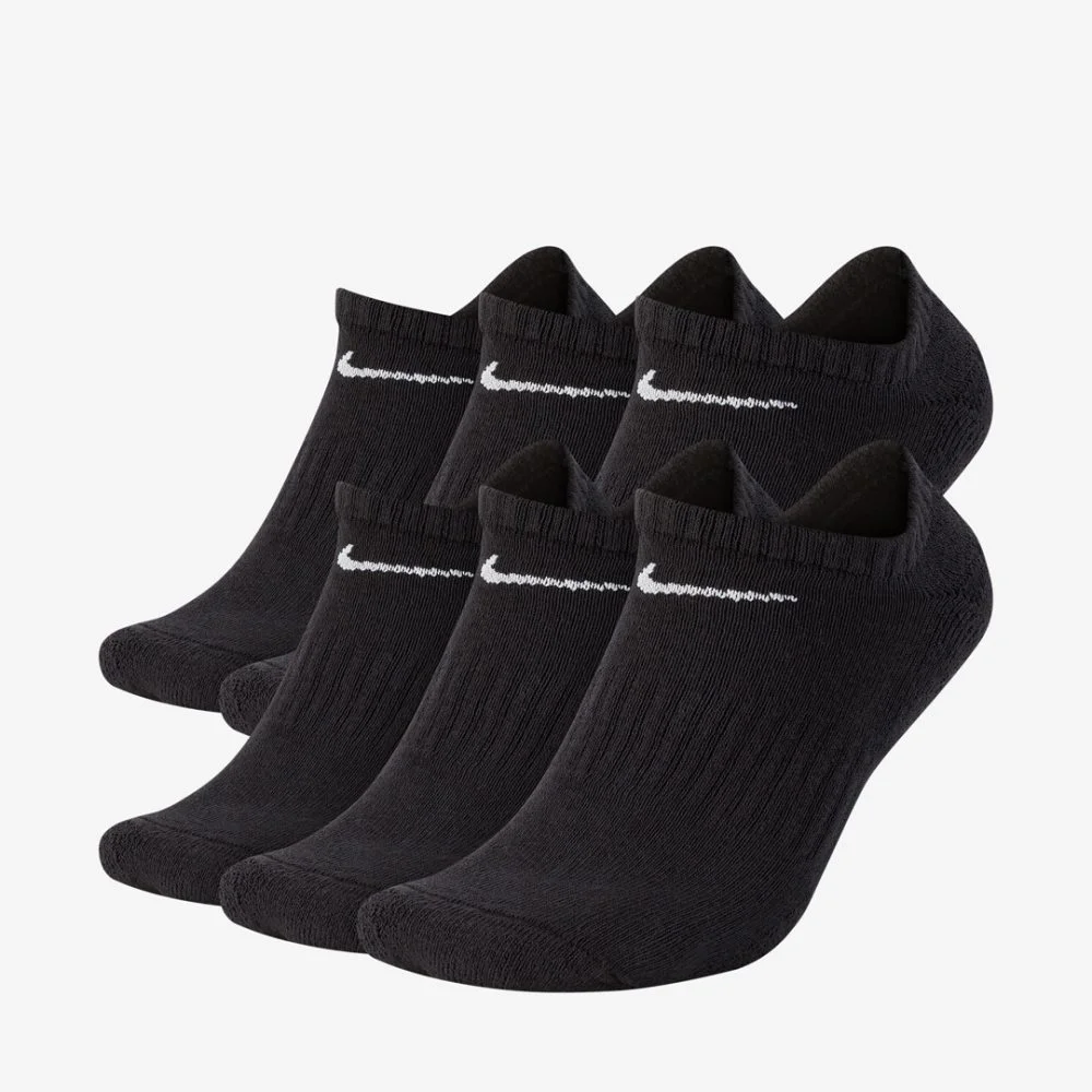 Nike Everyday Cushioned Training No-Show Socks (6 Pairs)