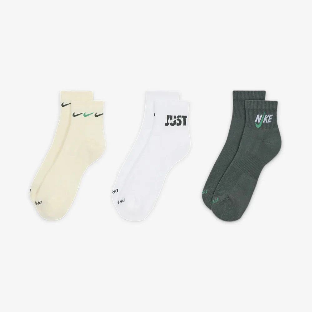 Nike Everyday Training Ankle Socks (3 Pairs)