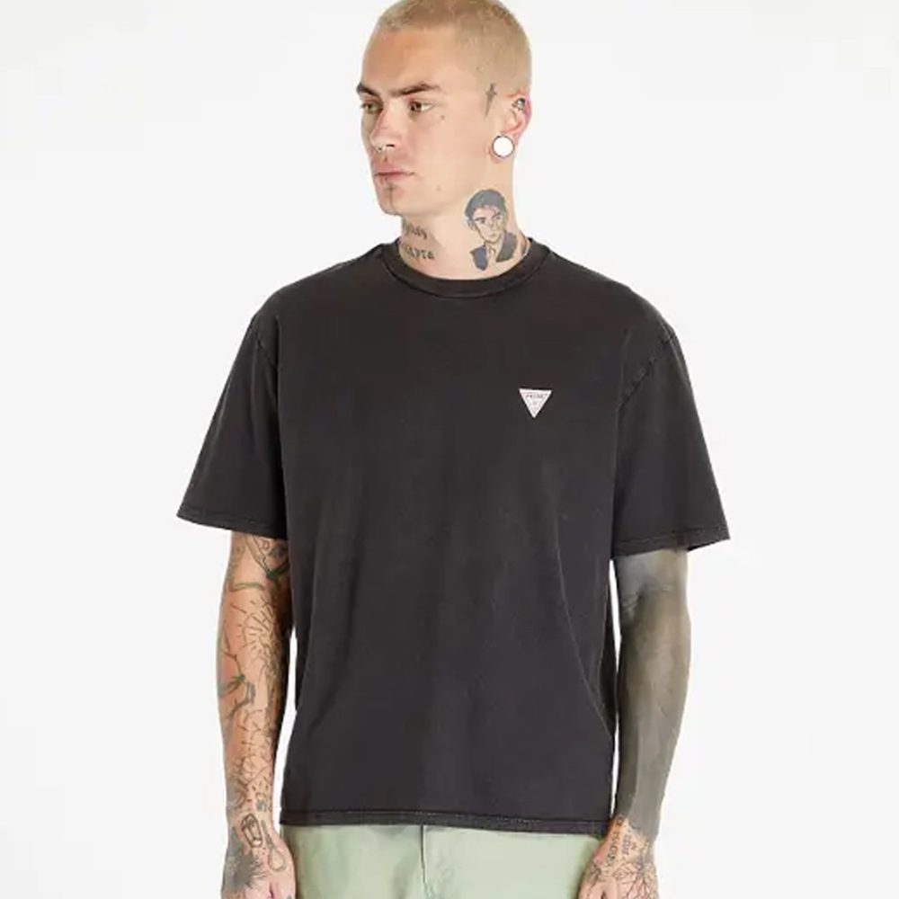 GUESS Small triangle logo t-shirt Men