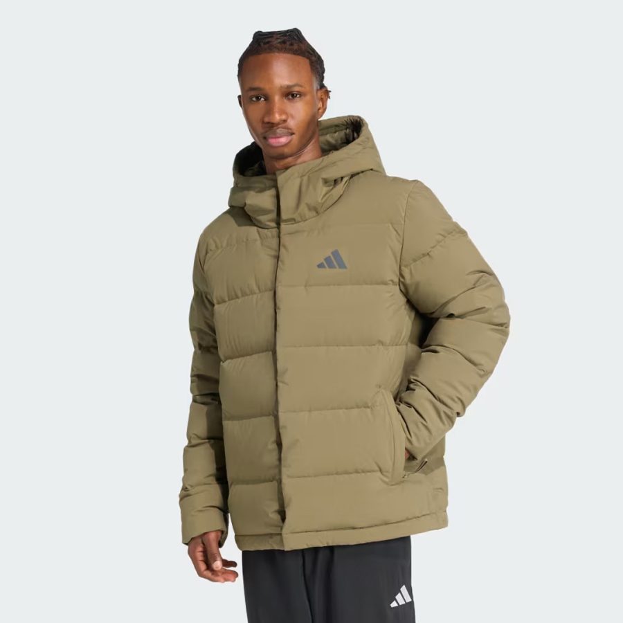 adidas Helionic CLIMAWARM Hooded Down Jacket