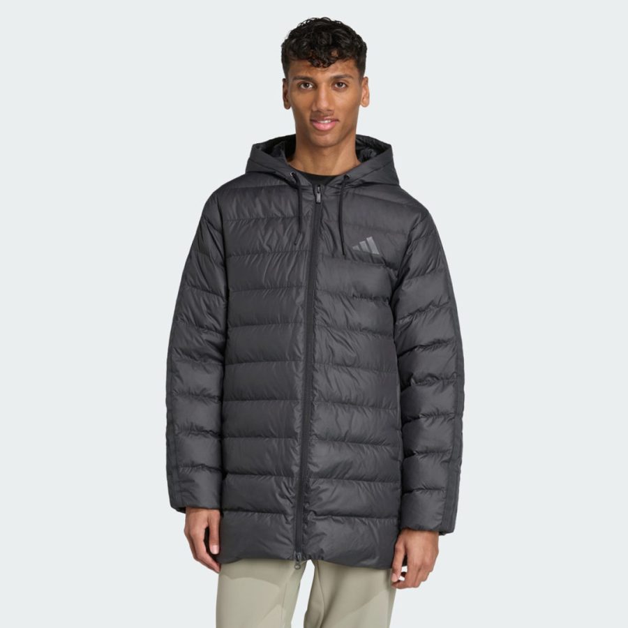 Adidas CLIMAWARM 3-Stripes Light Down Men's Quilted Jacket