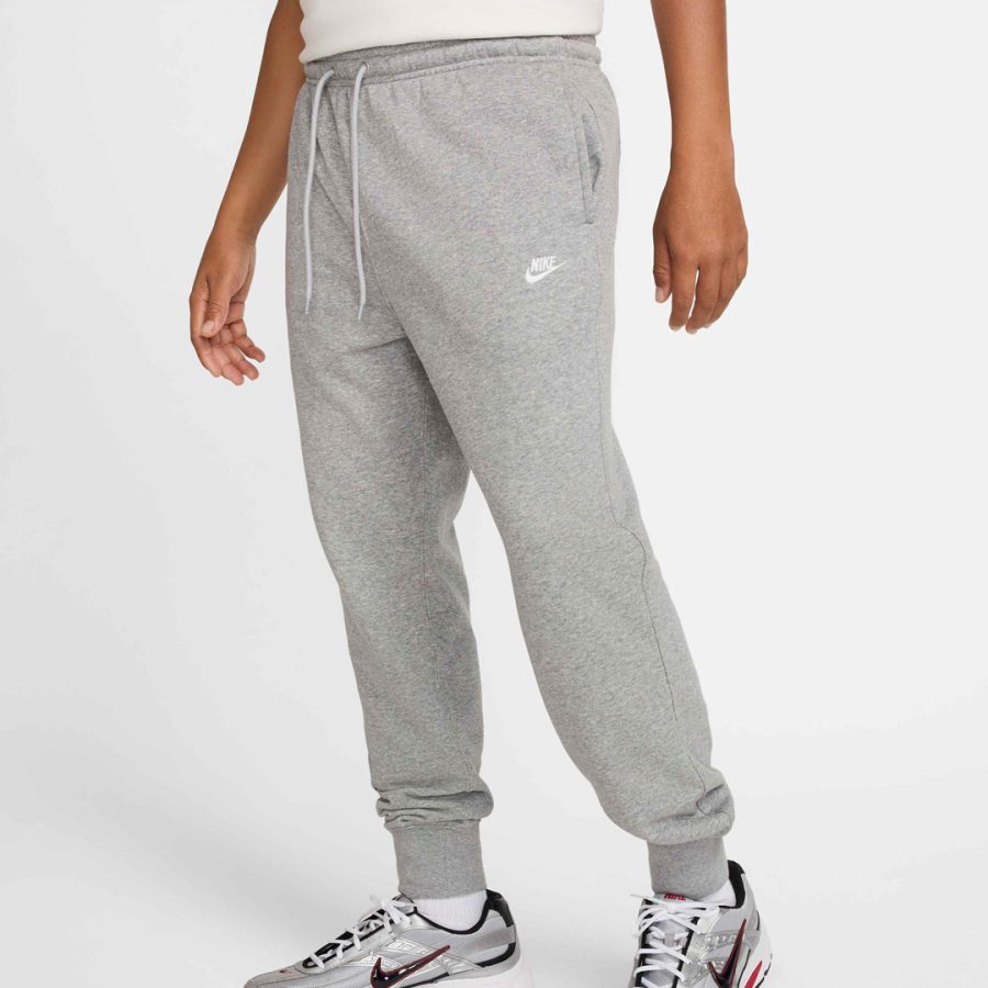 Nike Club Men's French Terry Joggers - Dark Grey