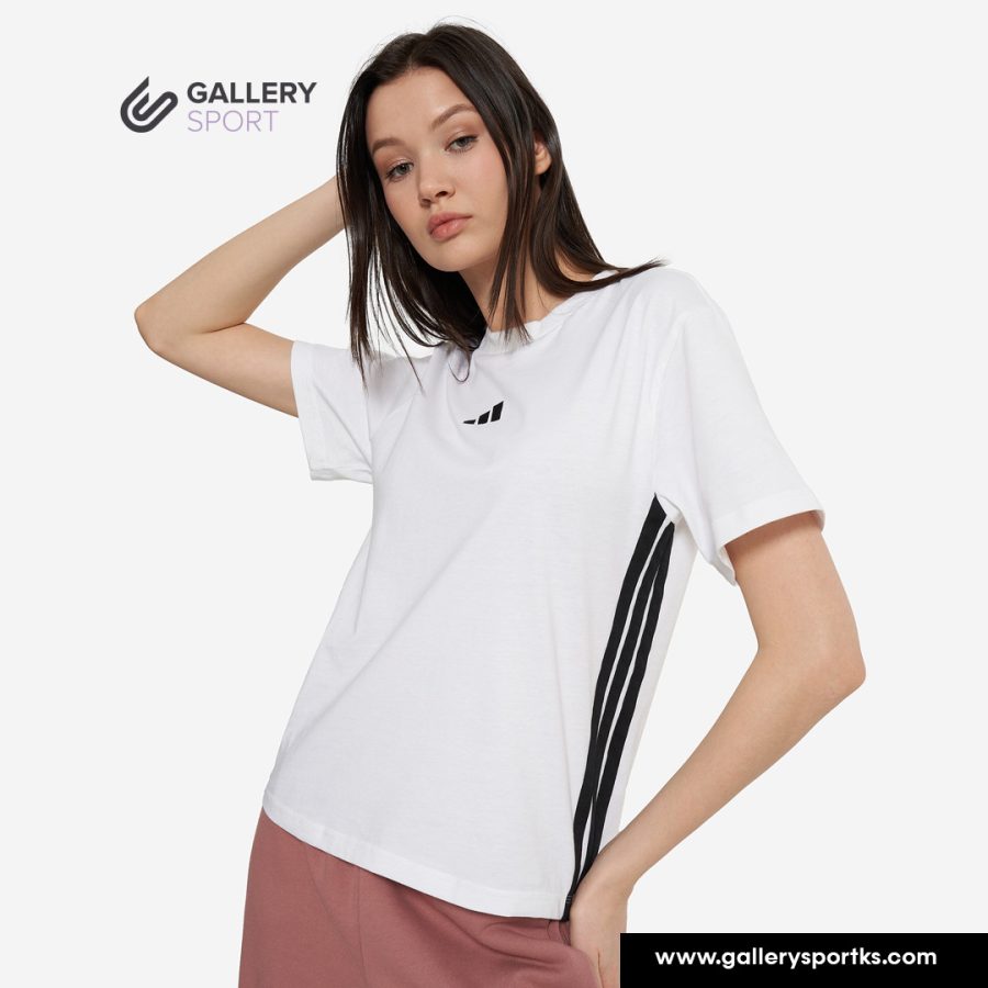 Adidas Essentials 3-Stripes Cotton Tee