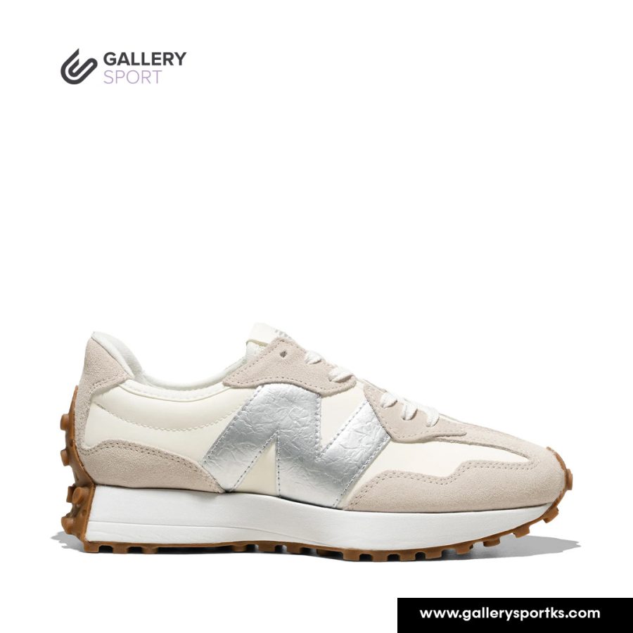 New Balance 327 Angora/Silver Metallic