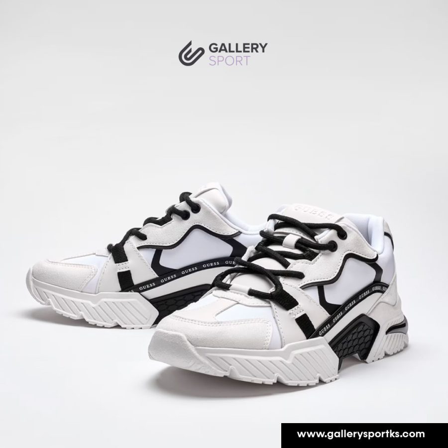 Guess Wht BLK Sneakers