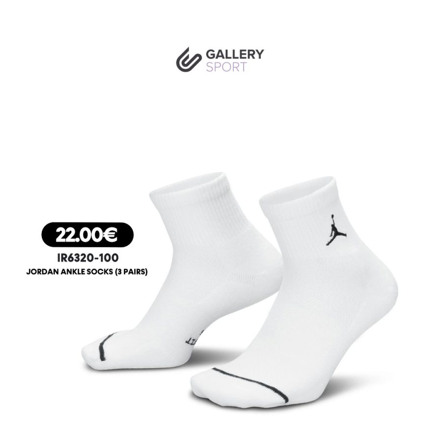 Jordan Everyday Elevated Ankle Socks (3 Pairs)