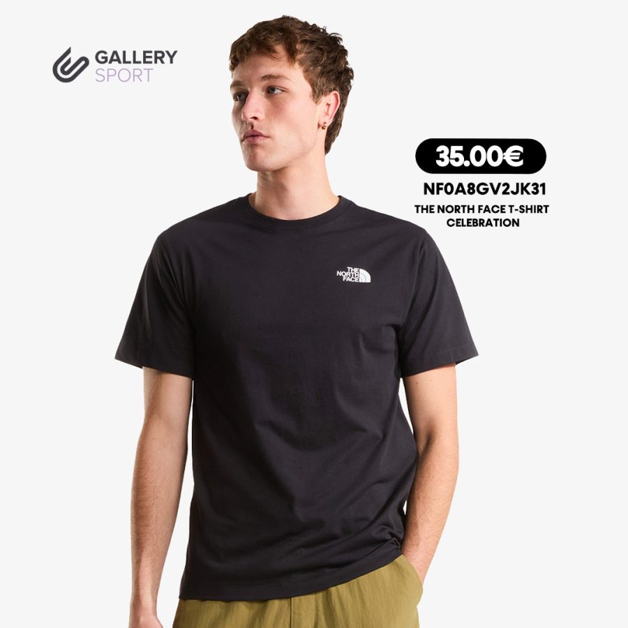 THE NORTH FACE T-SHIRT CELEBRATION Black