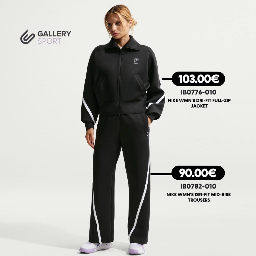 NIKE WMN'S DRI-FIT FULL-ZIP TRACKSUITE
