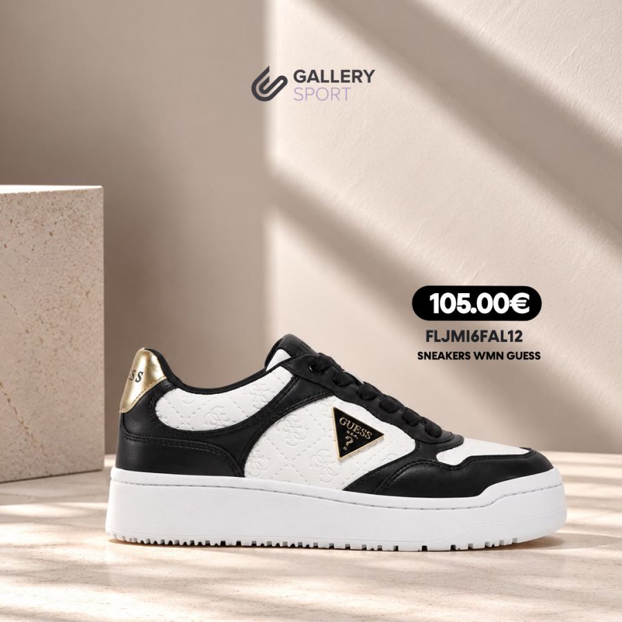 SNEAKERS WMN GUESS WHT BLK