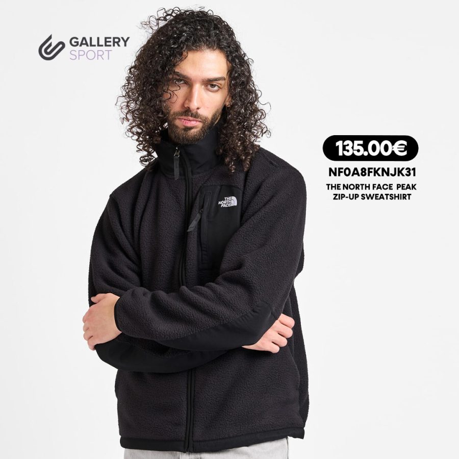 THE NORTH FACE PEAK ZIP-UP SWEATSHIRT