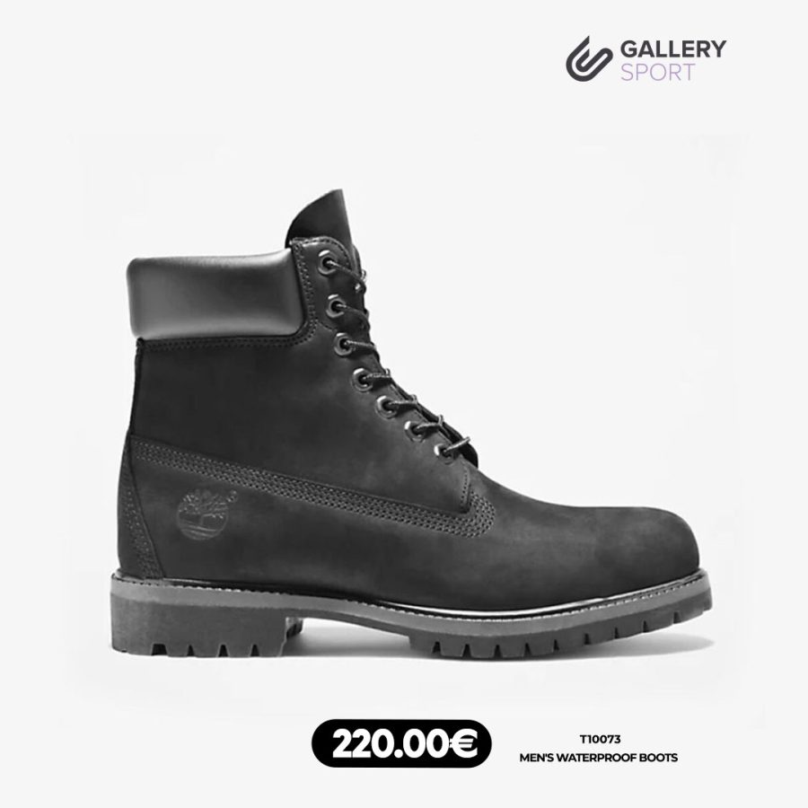 MEN'S WATERPROOF BOOTS BLACK