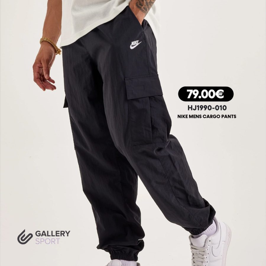 NIKE MENS BLK CARGO PANTS